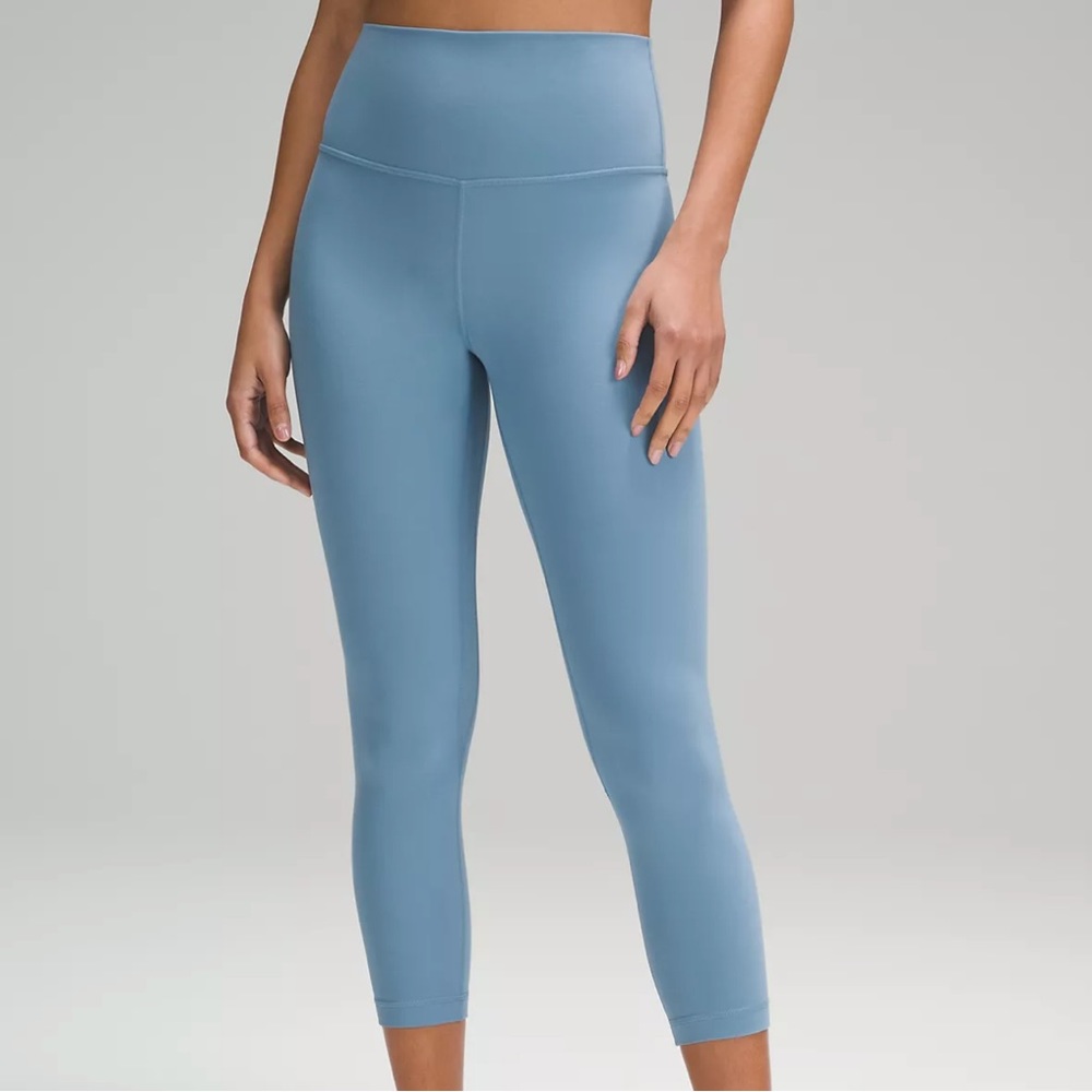 Lululemon 23” Utility Blue Align Leggings